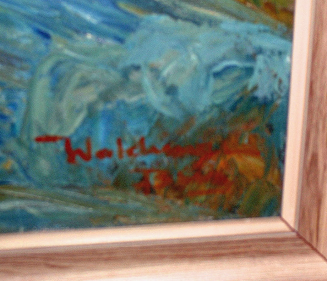 Bing, Waldemar Bing oil painting!